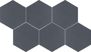 Marazzi Inyo 8" Hexagon Microban Indigo