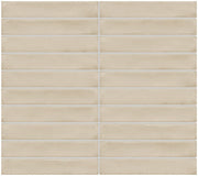 Daltile Artcrafted 1" x 6" Straight Joint Mosaic 12" x 10" Dune