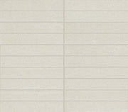 Marazzi Inyo 12" x 10" Straight Joint Microban 1" x 6" Mosaic Crema