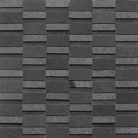 Daltile Stone A La Mod 2" Random Mixed Mosaic 11" x 11" Urban Bluestone
