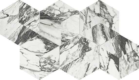 Daltile Divinium 8" x 9" Hexagon Microban Calypso