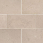 MS International Natural Stone Marble 12" x 24" Honed Crema Marfil Select