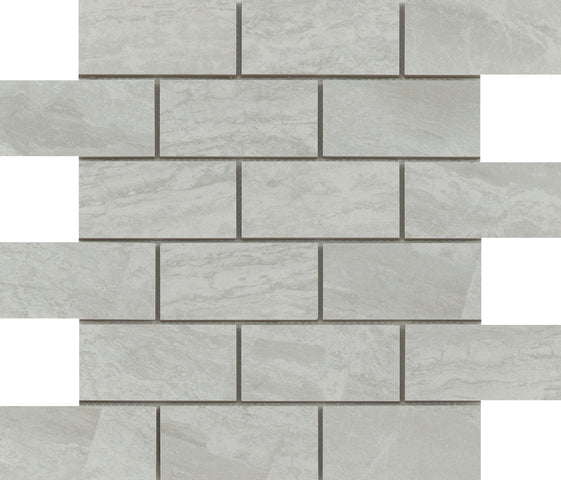 Emser Reserva 12" X 12" OFFset Mosaic 2" X 4" Alto