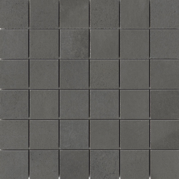 Emser Borigni 12" x 12" Mosaic 2" x 2" Black