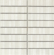 Emser Newtro 12"x12" Stacked Mosaic "1x6" Polished White