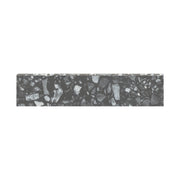 Emser Fragmento 3" x 12" Large Bullnose Matte Black