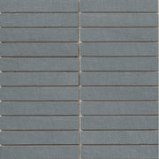 Emser Genesis 1" x 6" Stacked Mosaic 12" x 12" Matte  Ocean