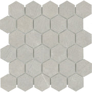 Emser Solara 10"x11" Hexagon Mosaic 2" Yaris