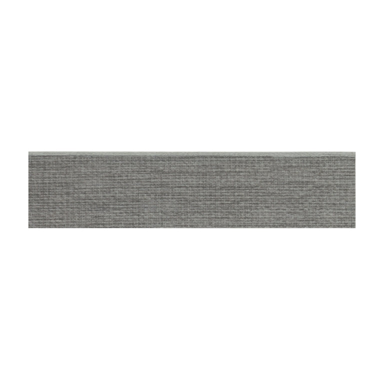 Emser Jute 3" x 12" Bullnose Charcoal