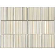 Emser Kanji 4" x 4" Mosaic 12" x 16" Glossy  Akita