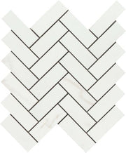 Emser Contessa 8" X 9" Herringbone Mosaic 1" X 3" Matte Oro