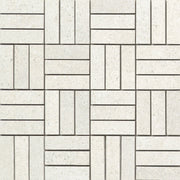 Emser Lunara 1" x 3" Hatch Mosaic 12" x 12" Honed  Alcor