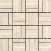 Emser Lunara 1" x 3" Hatch Mosaic 12" x 12" Honed  Mira