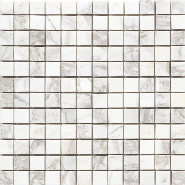 Emser Calacata 1" x 1" Mosaic 12" x 12" Honed Illusion 