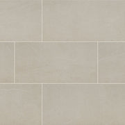 MS International Malahari 3" x 24" Lapato Bullnose 3D White