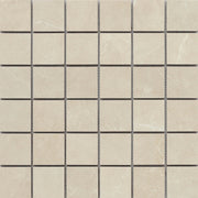 Emser Sterlina II 12"x12" Mosaic 2"x2" Matte Ivory