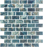 Emser Waterlace 10"x12" Mosaic 1"x2" Polished Ono