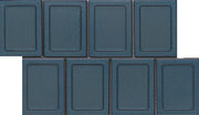 Emser Cuadro Frame 9" x 14" Mosaic 4" x 5" Polished Royal