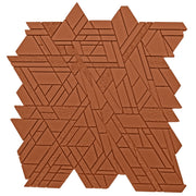 Emser Revify 10" x 11" Edge Mosaic Matte Copper 