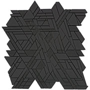 Emser Revify 10" x 11" Edge Mosaic Matte Nero 