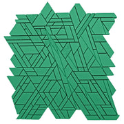 Emser Revify 10" x 11" Edge Mosaic Matte Forest 
