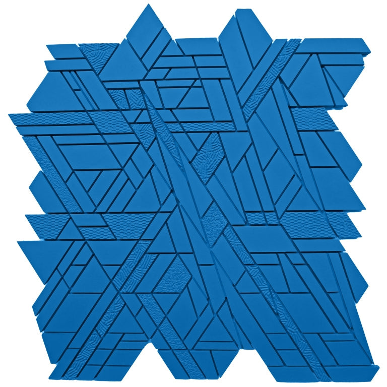 Emser Revify 10" x 11" Edge Mosaic Matte Marine 
