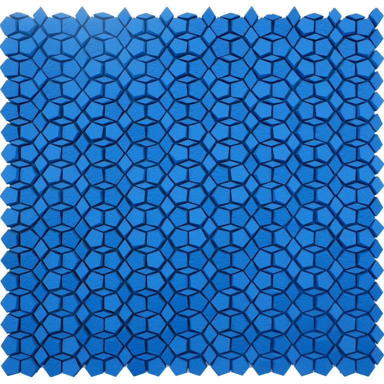 Emser Revify 12" x 12" Penta Mosaic Matte Marine 