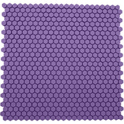 Emser Revify 0.4" x 0.5" Mosaic 11" x 11" Matte Violet 