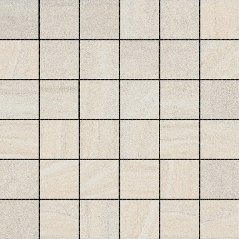 Emser Sabe 2" x 2" Mosaic 12" x 12"  Ivory 
