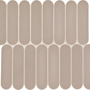Daltile Artefino Element 5.5" x 6" Capsule Mosaic 13" x 12" Sand