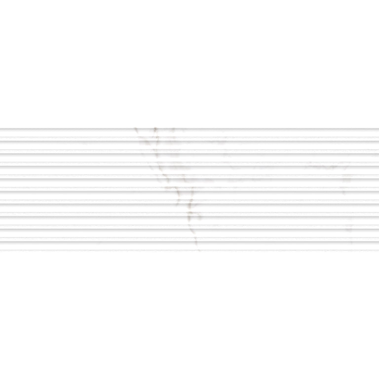 Emser Sculpture 13" x 39" Tube Matte White 