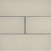 MS International Decorative Mosaic 12" x 12" Subway 4" x 12" Snowcap White
