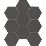 Emser Source 3" x 3" Mosaic 10" x 12" Black 