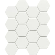Emser Source 3" x 3" Mosaic 10" x 12" Pure White