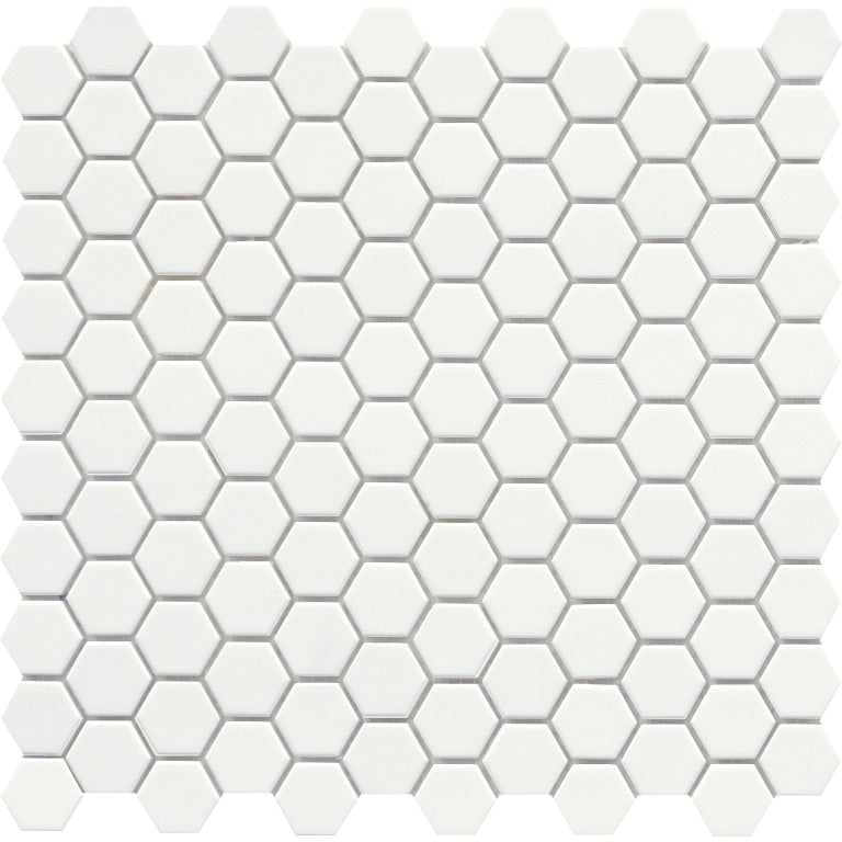 Emser Source 1" x 1" Mosaic 11" x 12" Matte Pure White