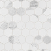 MS International Eden 2" x 2" Hexagon Matte Statuary
