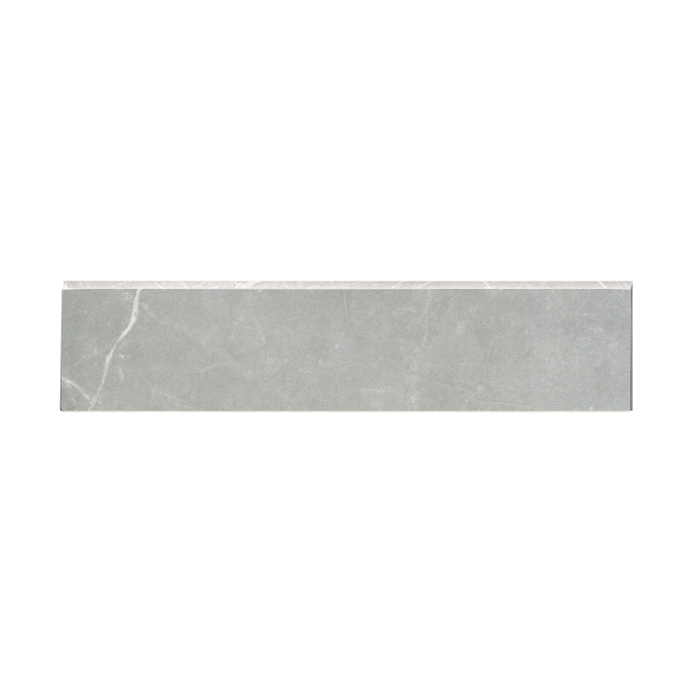 Emser Sterline II 3" x 12" Bullnose Matte Gray 
