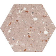 Emser Tatsu 10" x 11" Hexagon Satin Rosa 