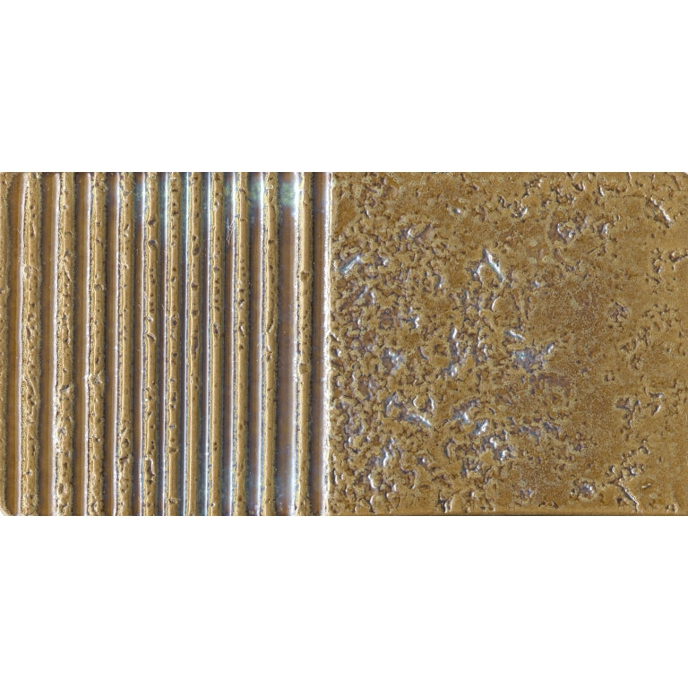 Emser Texturo 4" x 8" Rift Glossy Ochre 