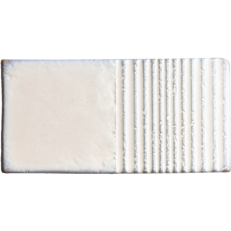 Emser Texturo 4" x 8" Rift Glossy White 