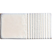 Emser Texturo 4" x 8" Rift Glossy White 