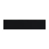 Emser Times Square 3" x 12" Square Bullnose Matte  Black 