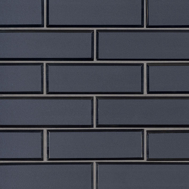 MS International Decorative Mosaic 12" x 12" Subway Vague Blue