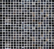 Emser Galore 13"x13" Mosaic 0.625"X0.625" Polished Black