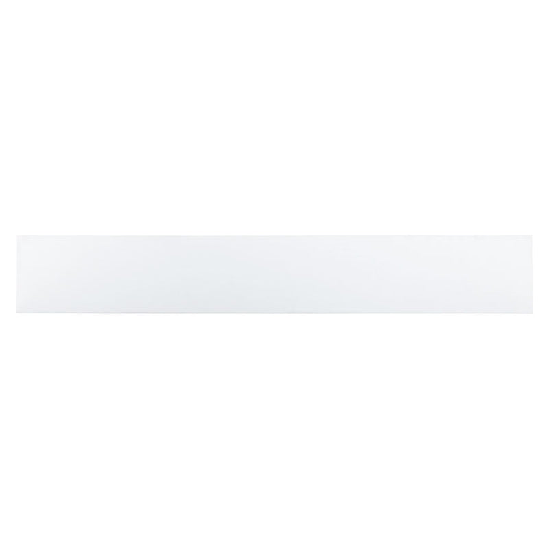 MS International Domino 4" x 24" Bullnose Polished White