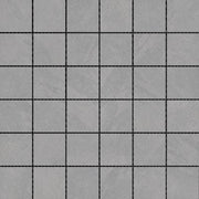 Emser Brook II 12" X 12" Mosaic 2" X 2" Silver